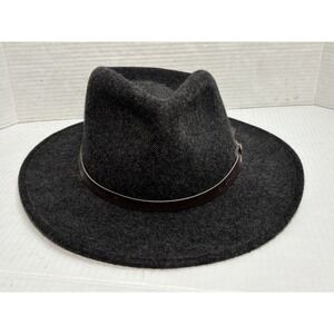 Scala Four Seasons Felt Wool Outback Hat XL Crushable Packable Western